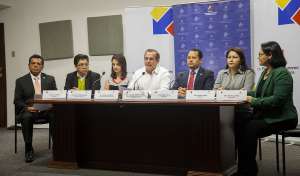 Las autoridades piden a los perjudicados que a&uacute;n no han denunciado el caso, hacerlo en los consulados y embajadas en sus respectivos pa&iacute;ses de residencia. Foto: Canciller&iacute;a 