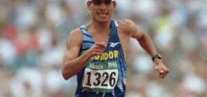 El deportista cuencano Jefferson P&eacute;rez se coron&oacute; campe&oacute;n ol&iacute;mpico en 1996.