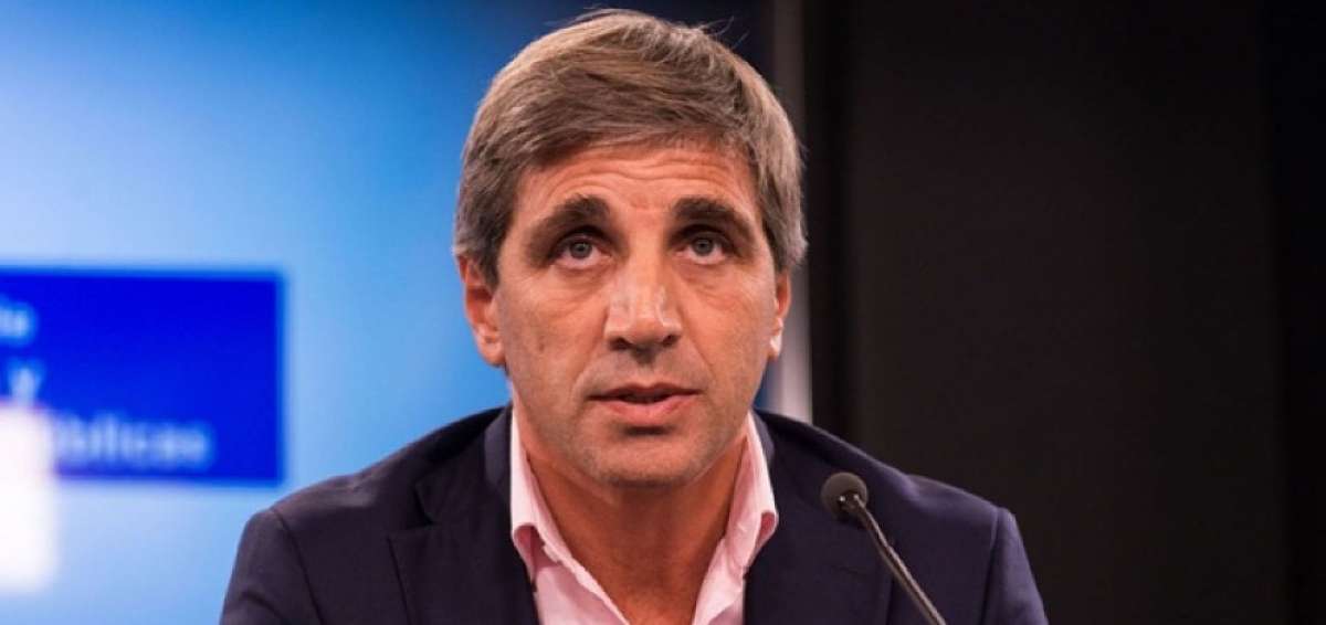 Luis Caputo, ministro de Finanzas del gobierno de Mauricio Macri.