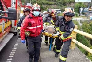 Una persona con trastorno autolítico se lanzó del puente de Cumbayá