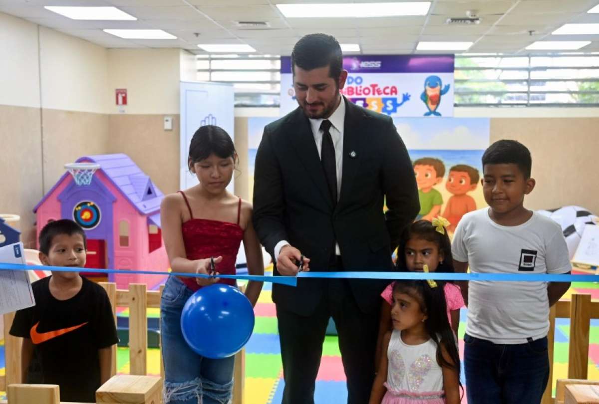 Se inaugur&oacute; ludobiblioteca en Guayas para ni&ntilde;os que acompa&ntilde;an a afiliados