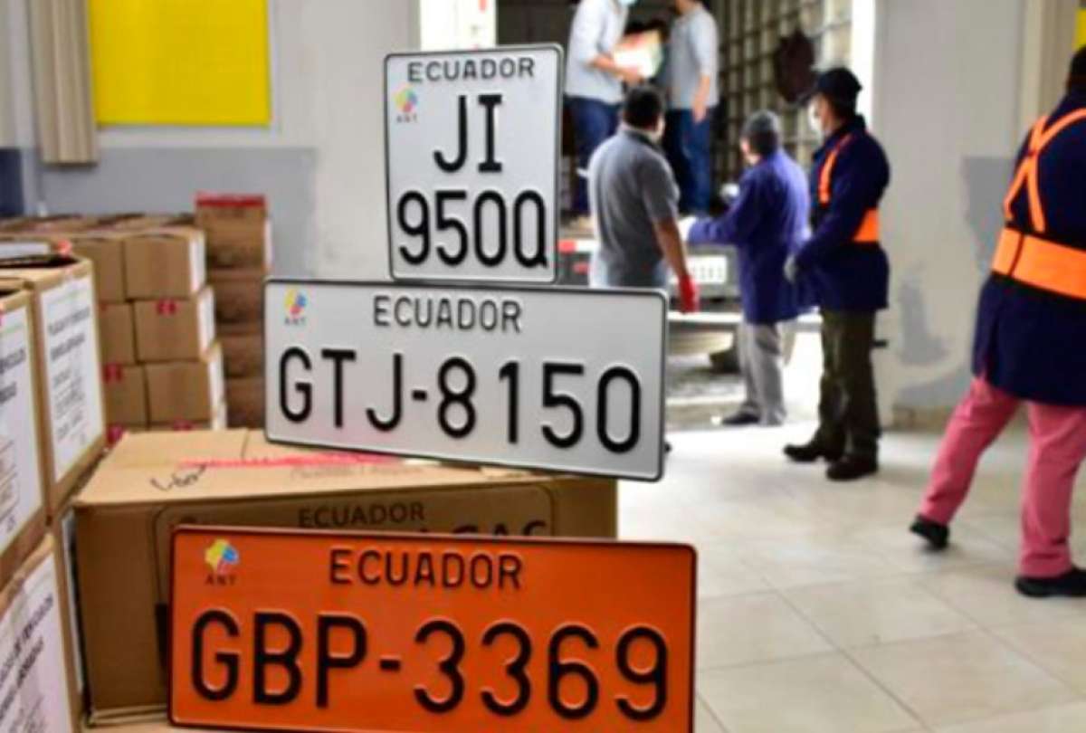 Agencia Nacional de Tránsito confirmó abastecimiento de 615.923 placas a escala nacional