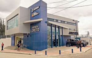 La agencia Loreto fue abierta hace pocos d&iacute;as. All&iacute; funciona un punto de recaudaci&oacute;n, el Centro Regional de Control de Energ&iacute;a y se construye una subestaci&oacute;n el&eacute;ctrica. Fotos: Roberto Ch&aacute;vez / El Tel&eacute;grafo