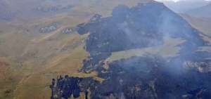 Una inspecci&oacute;n realizada esta tarde, confirm&oacute; que el incendio estaba controlado. 