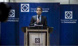 El vocero oficial Stefano Ianuzzelli ley&oacute; la aclaraci&oacute;n del Gobierno.