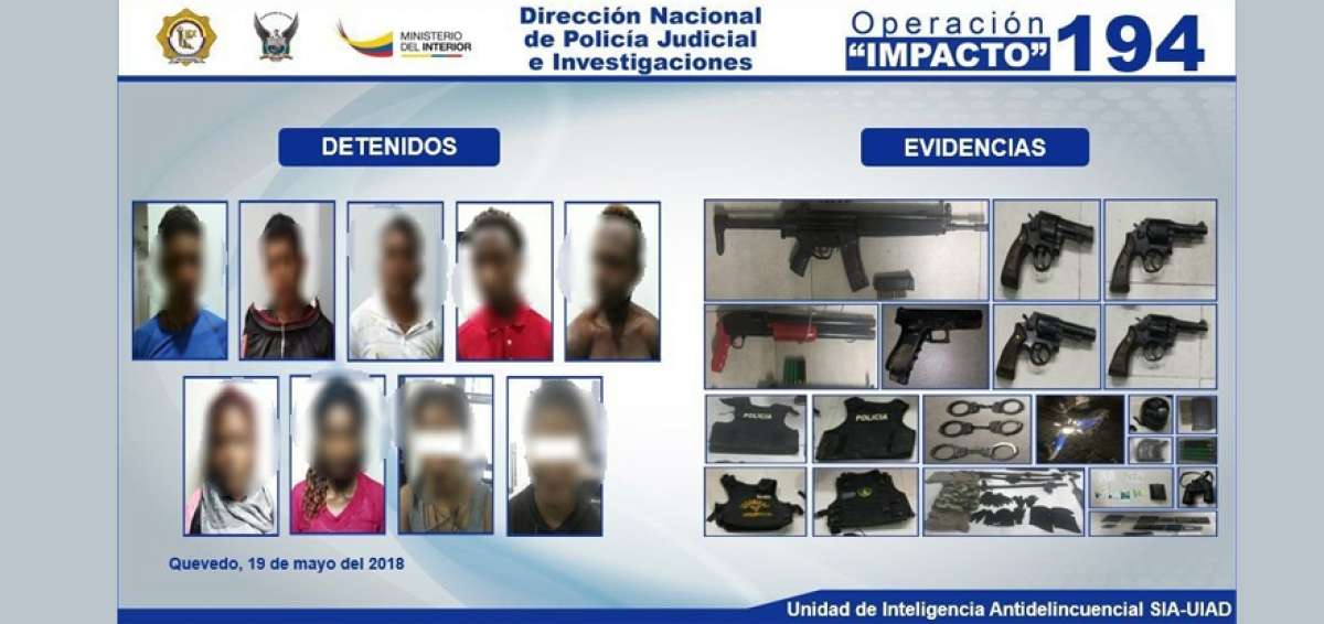 Banda desarticulada en Los R&iacute;os, implicada en atentado contra polic&iacute;a