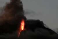 En el último reporte se mantiene una actividad alta del volcán Sangay