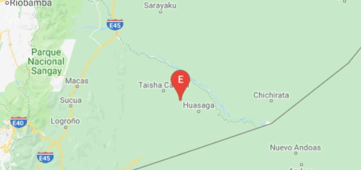 Sismo de 3,8 se registra en Morona Santiago
