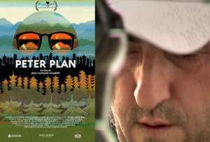 Afiche del documental e imagen del músico Peter Plan