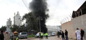 El incendio de grandes proporciones fue controlado por el personal del Cuerpo de Bomberos de esta ciudad.