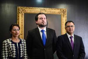 Pa&uacute;l Salazar fue electo como presidente el pasado 8 de enero. Carlos Tayupanta fue elegido como vicepresidente con el voto de Gloria Toapanta. Foto: Carina Acosta/ El Tel&eacute;grafo
