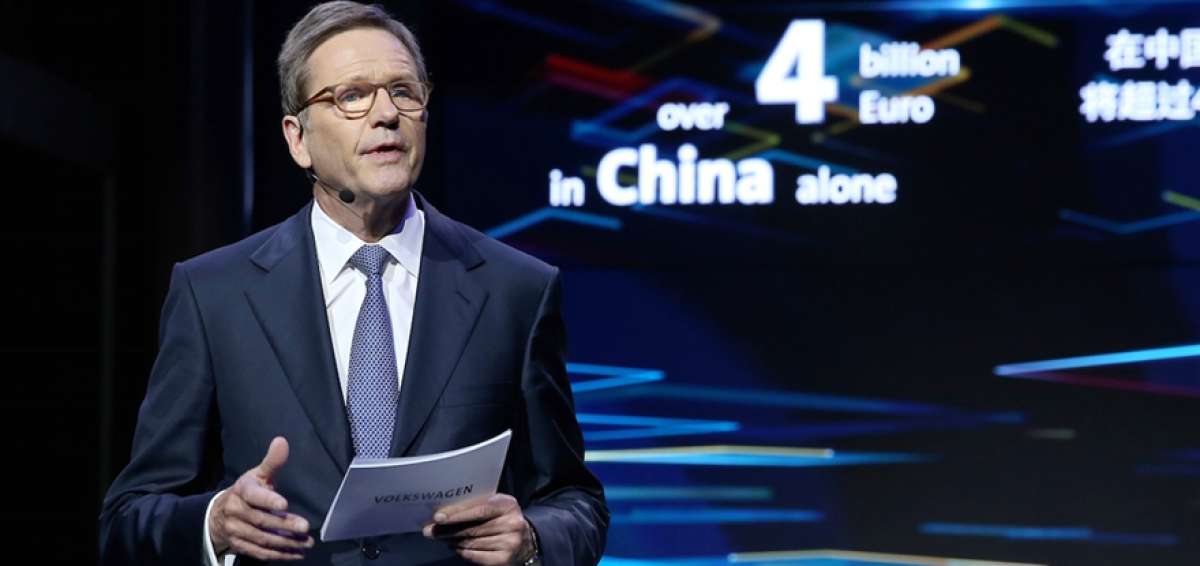 Jochem Heizmann, jefe de Volkswagen China.