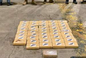En una operación militar se incautaron 45 kilos de droga. 