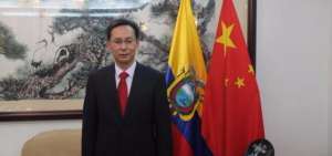 Wang Yulin, embajador de China en Ecuador, fue entrevistado por la Agencia Andes. 