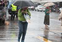 Actualmente, el Inamhi mantiene activa la alerta por lluvias y tormentas en todo el país. 