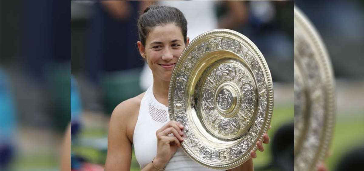 Contundente victoria de Muguruza sobre Williams le da el t&iacute;tulo de Wimbledon