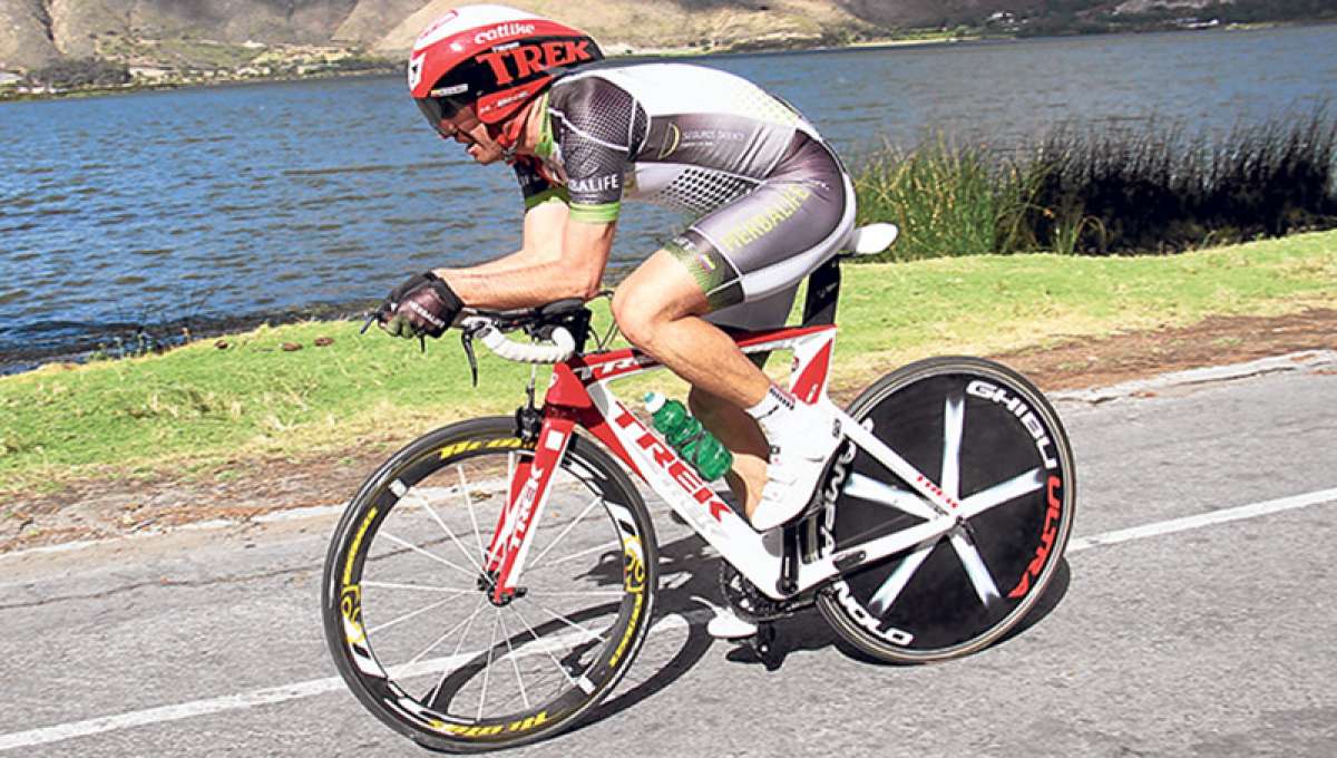 El ciclista Juan Carlos Bosmediano es l&iacute;der de la categor&iacute;a m&aacute;ster B, luego de ganar las 2 primeras etapas. Foto: Archivo / El Tel&eacute;grafo