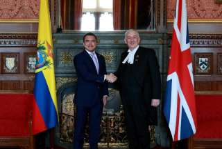 Presidente Noboa se reúne con el Presidente de la Cámara de los Comunes