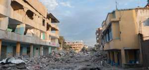 El movimiento tel&uacute;rico de 7,8 grados en la escala de Richter dej&oacute; un saldo inicial de al menos 525 muertos.