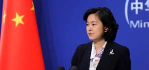 La portavoz del Ministerio de Asuntos Exteriores, Hua Chunying, destac&oacute; el desarrollo pac&iacute;fico de su pa&iacute;s.
