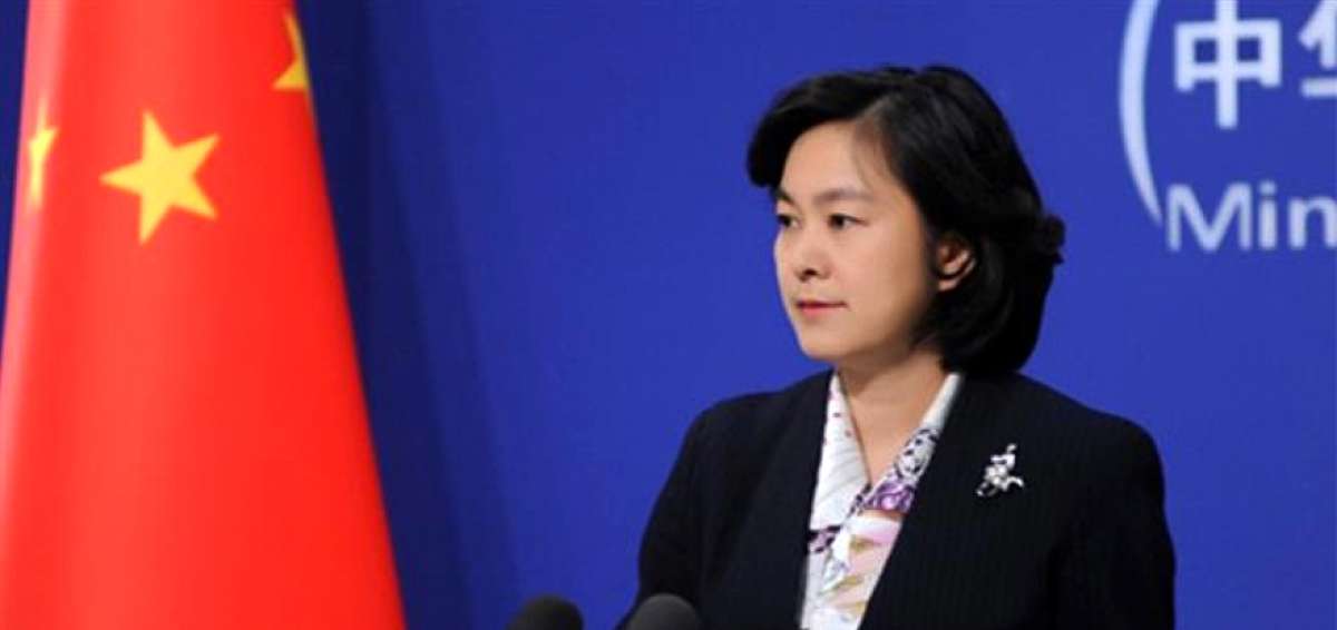La portavoz del Ministerio de Asuntos Exteriores, Hua Chunying, destac&oacute; el desarrollo pac&iacute;fico de su pa&iacute;s.