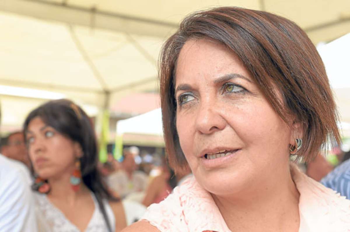 Margot Hern&aacute;ndez, Subsecretaria de Ganader&iacute;a desde 2008. Nacionalidad: Ecuatoriana. Estado civil: Casada. Hijos: 4. Foto: Jos&eacute; Mor&aacute;n.