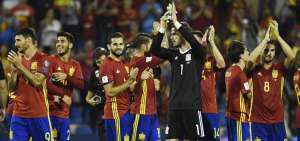 Espa&ntilde;a al Mundial de Rusia-2018 tras golear a Albania y el empate de Italia