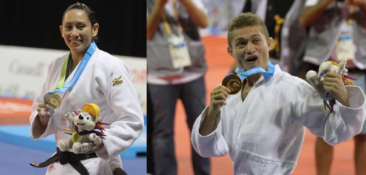 Estefan&iacute;a Garc&iacute;a y Len&iacute;n Preciado ganaron medallas de oro en los Panamericanos de Toronto.