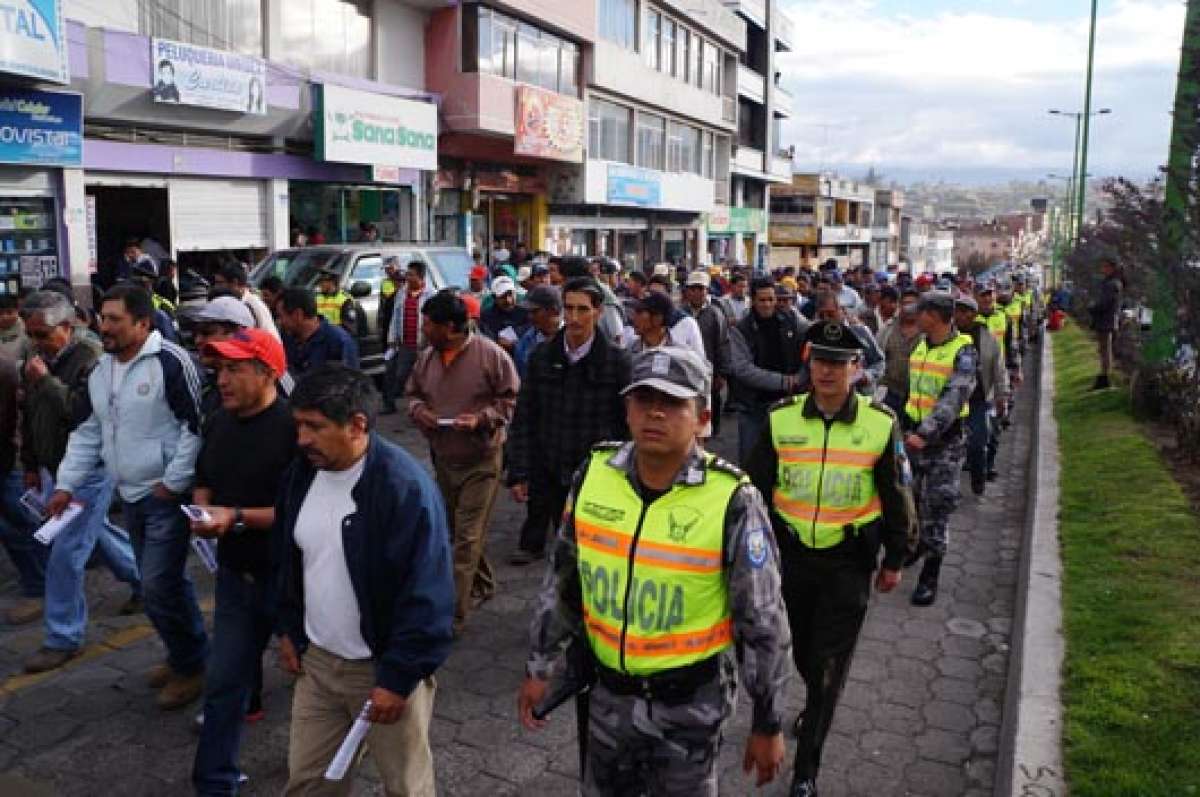 Una marcha contra C&oacute;digo Laboral