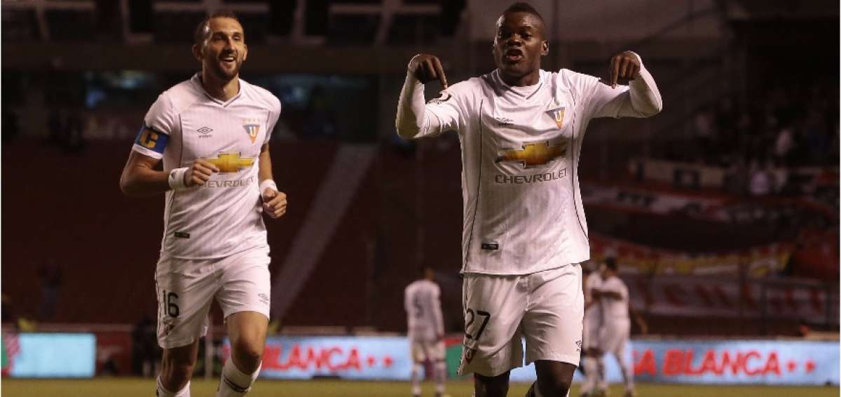Liga vence 2-1 a Deportivo Cuenca en un partido bastante re&ntilde;ido
