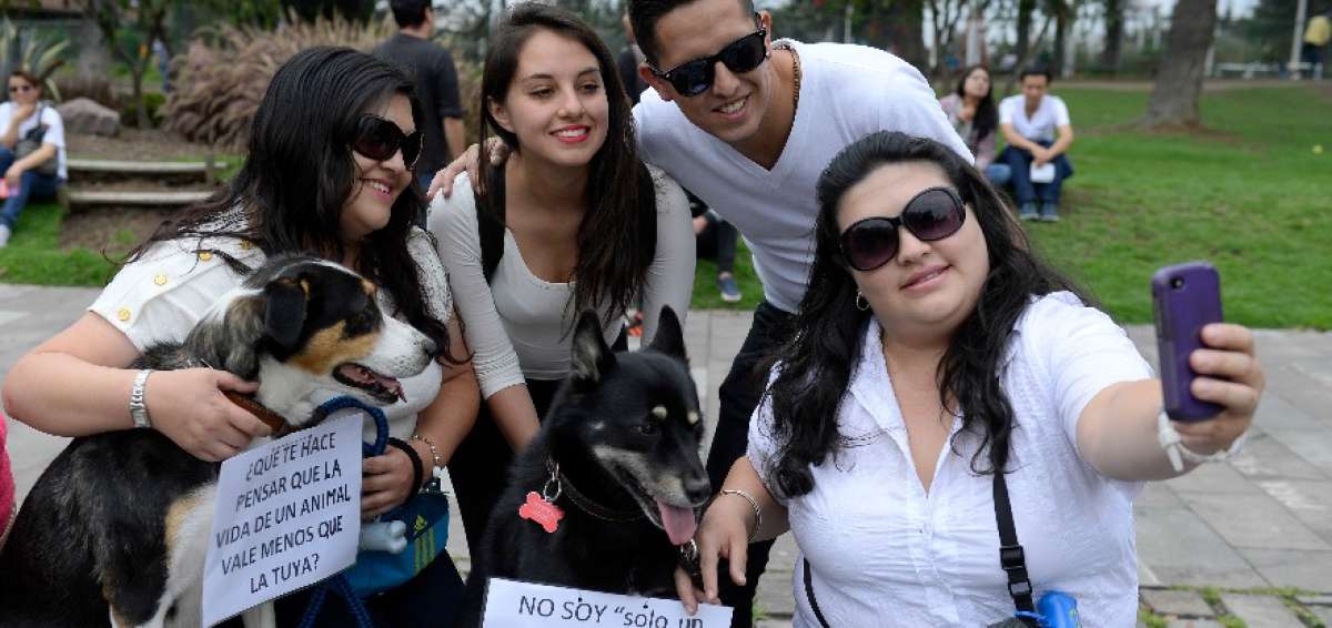 Una selfie grupal para el recuerdo siempre cae bien