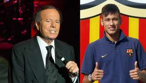 Julio Iglesias: "Me gustar&iacute;a que Neymar jugara en el Madrid"