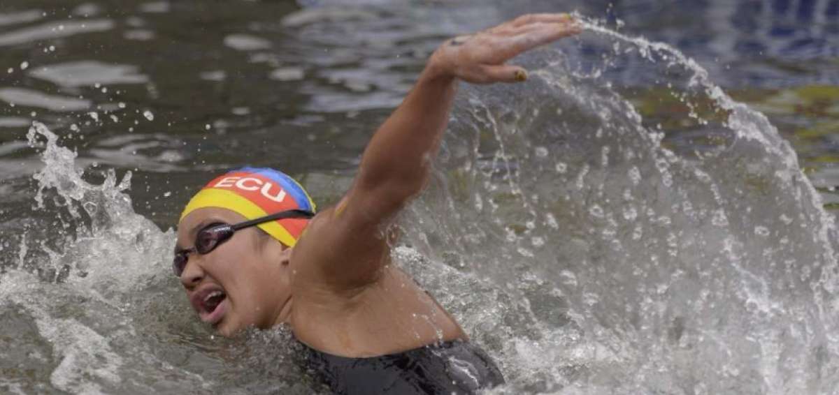 Samantha Ar&eacute;valo se ubic&oacute; en segundo lugar en la prueba de los 10 kil&oacute;metros, por detr&aacute;s de la argentina Cecilia Biagioli.