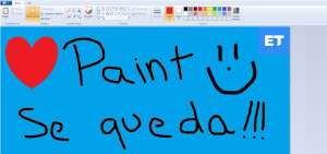 Microsoft retrocede; Paint no desaparecer&aacute;
