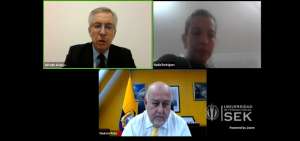 El ministro Mauricio Pozo particip&oacute; de un conversatorio sobre perspectivas econ&oacute;micas de Ecuador para 2021.