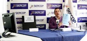 El pasado 23 de mayo, el Director General del Sercop, Santiago V&aacute;squez, detall&oacute; las pol&iacute;ticas y mecanismos de control, reconocimientos y logros alcanzados desde el 2015 en la contrataci&oacute;n p&uacute;blica.