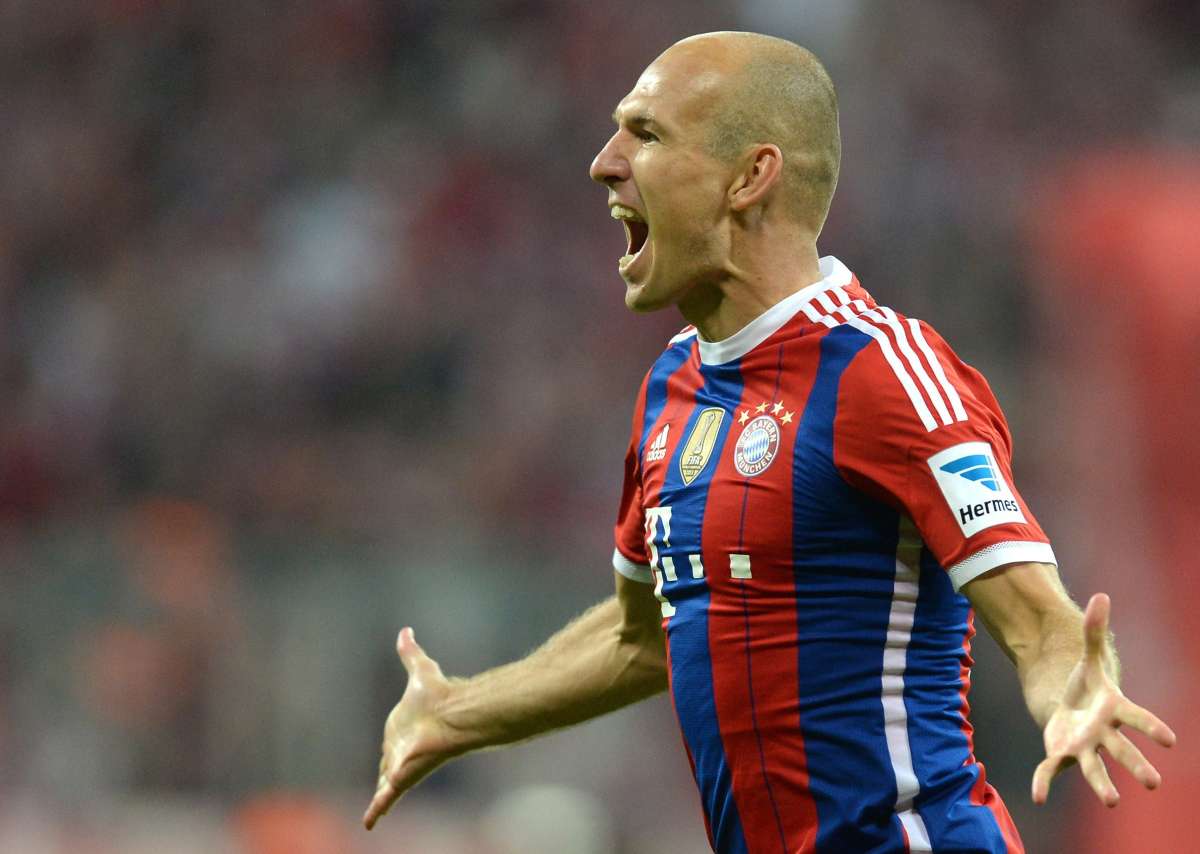Arjen Robben convirti&oacute; el segundo gol del actual campe&oacute;n de la Bundesliga. Foto: AFP