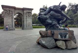 El monumento fue instalado en 1923