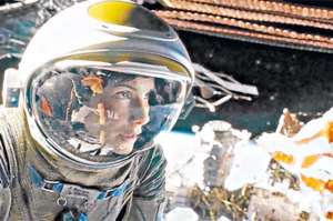 Sandra Bullock es la protagonista de Gravity, la pel&iacute;cula del mexicano Alfonso Cuar&oacute;n que este domingo 2 de marzo se alz&oacute; con siete premios Oscar en las nominaciones t&eacute;cnicas en las que compet&iacute;a. Foto: Internet