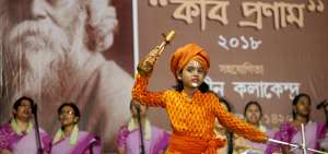 Rabindranath Tagore fue recordado