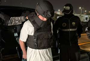 Alias "Gerente" arrib&oacute; a Ecuador, luego de ser extraditado desde Emiratos &Aacute;rabes Unidos.