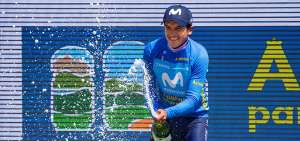 Richard Carapaz, ciclista ecuatoriano.