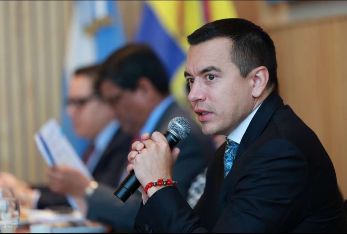 Presidente Daniel Noboa cambió su itinerario internacional para centrarse en reunión con Marco Rubio