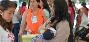 El acto se llev&oacute; a cabo en el Parque La Carolina.