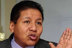  Fernando Valdez, presidente de la Uni&oacute;n Nacional de Taxis Ejecutivos del Ecuador. Foto: Daniel Molineros 