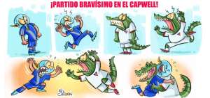 Duelo de equipos 'bravos' en el Capwell