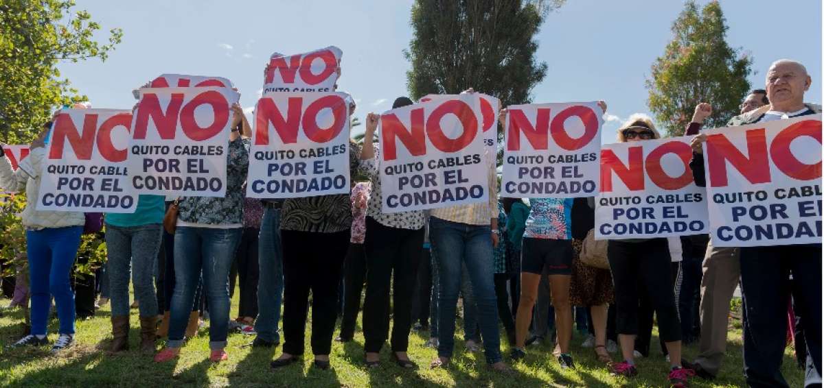 Los habitantes de este sector indicaron que el Municipio no socializ&oacute; correctamente el proyecto.
