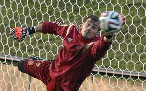 El arquero jugar&aacute; su cuarto mundial de f&uacute;tbol. Foto: AFP