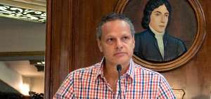 Esteban Paz, principal de la comisi&oacute;n de f&uacute;tbol de Liga de Quito.