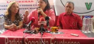 Elsa Viteri, precandidata del Partido Socialista a Prefectura del Guayas